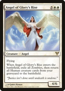 Angel of Glory's Rise - Avacyn Restored (AVR) #1 - Rare Magic: The Gathering Trading Card