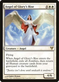 Angel of Glory's Rise - Avacyn Restored (AVR) #1 - Rare Magic: The Gathering Trading Card