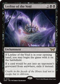 Leyline of the Void - Promo Pack: Duskmourn: House of Horror (PPDSK) #106p - Rare Magic: The Gathering Trading Card