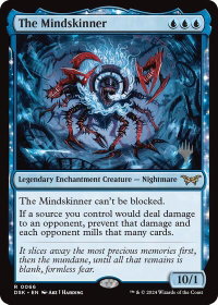 The Mindskinner - Promo Pack: Duskmourn: House of Horror (PPDSK) #66p - Rare Magic: The Gathering Trading Card