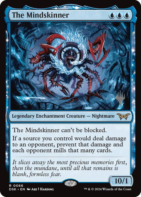 The Mindskinner - Promo Pack: Duskmourn: House of Horror Magic: The Gathering trading card