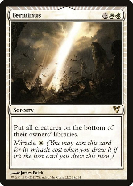 Terminus - Avacyn Restored Magic: The Gathering trading card