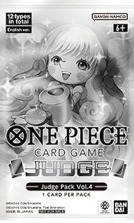 Judge Pack Vol. 4 - One Piece Promotion Cards One Piece trading card