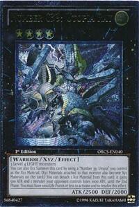 Number C39: Utopia Ray (UTR) - Order of Chaos (ORCS) #ORCS-EN040 - Ultimate Rare YuGiOh Trading Card