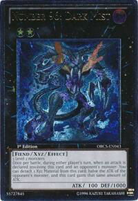 Number 96: Dark Mist (UTR) - Order of Chaos (ORCS) #ORCS-EN043 - Ultimate Rare YuGiOh Trading Card
