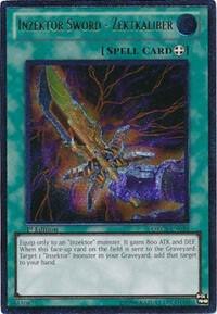 Inzektor Sword - Zektkaliber (UTR) - Order of Chaos YuGiOh trading card