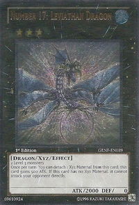 Number 17: Leviathan Dragon (UTR) - Generation Force (GENF) #GENF-EN039 - Ultimate Rare YuGiOh Trading Card