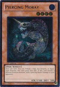 Piercing Moray (UTR) - Generation Force (GENF) #GENF-EN082 - Ultimate Rare YuGiOh Trading Card