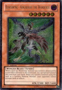 Blackwing - Kogarashi the Wanderer (UTR) - Extreme Victory (EXVC) #EXVC-EN009 - Ultimate Rare YuGiOh Trading Card
