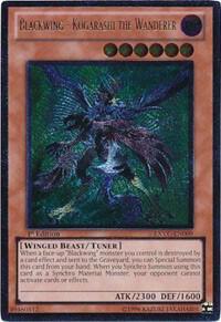Blackwing - Kogarashi the Wanderer (UTR) - Extreme Victory YuGiOh trading card