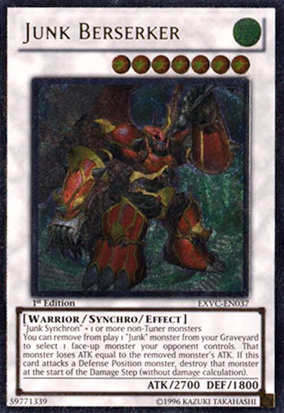 Junk Berserker (UTR) - Extreme Victory YuGiOh trading card