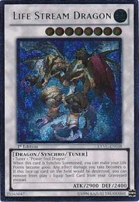 Life Stream Dragon (UTR) - Extreme Victory YuGiOh trading card