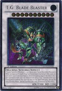 T.G. Blade Blaster (UTR) - Extreme Victory YuGiOh trading card