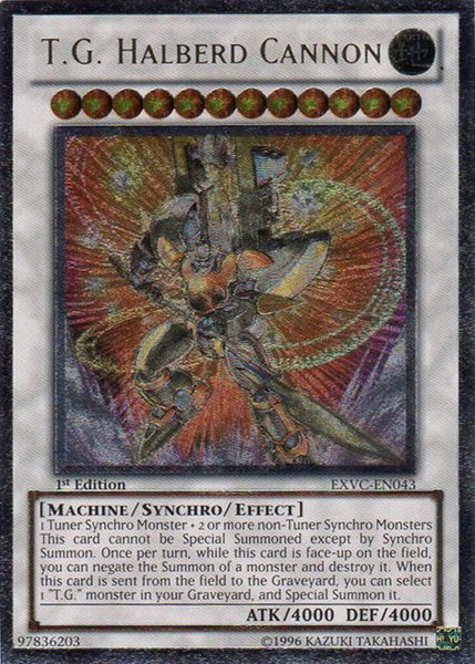 T.G. Halberd Cannon (UTR) - Extreme Victory YuGiOh trading card