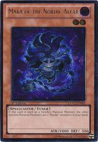 Mara of the Nordic Alfar (UTR) - Extreme Victory YuGiOh trading card