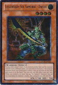 Legendary Six Samurai - Enishi (UTR) - Storm of Ragnarok (STOR) #STOR-EN021 - Ultimate Rare YuGiOh Trading Card