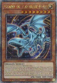 Heart of the Blue-Eyes (Quarter Century Secret Rare) - Rage of the Abyss (ROTA) #ROTA-EN004 - Quarter Century Secret Rare YuGiOh Trading Card