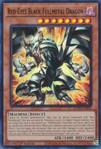 Red-Eyes Black Fullmetal Dragon - Rage of the Abyss (ROTA) #ROTA-EN005 - Ultra Rare YuGiOh Trading Card