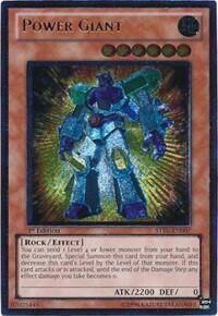 Power Giant (UTR) - Starstrike Blast (STBL) #STBL-EN007 - Ultimate Rare YuGiOh Trading Card