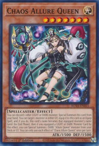Chaos Allure Queen - Rage of the Abyss (ROTA) #ROTA-EN011 - Common / Short Print YuGiOh Trading Card