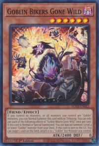 Goblin Bikers Gone Wild - Rage of the Abyss (ROTA) #ROTA-EN012 - Super Rare YuGiOh Trading Card