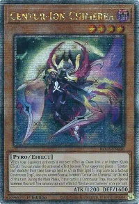 Centur-Ion Chimerea (Quarter Century Secret Rare) - Rage of the Abyss (ROTA) #ROTA-EN016 - Quarter Century Secret Rare YuGiOh Trading Card