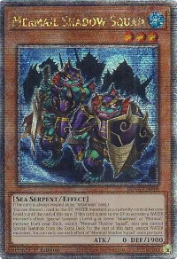 Mermail Shadow Squad (Quarter Century Secret Rare) - Rage of the Abyss (ROTA) #ROTA-EN018 - Quarter Century Secret Rare YuGiOh Trading Card