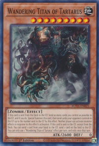 Wandering Titan of Tartarus - Rage of the Abyss (ROTA) #ROTA-EN021 - Common / Short Print YuGiOh Trading Card