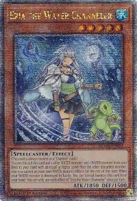 Eria the Water Channeler (Quarter Century Secret Rare) - Rage of the Abyss (ROTA) #ROTA-EN023 - Quarter Century Secret Rare YuGiOh Trading Card