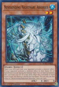 Neverending Nightmare Absorber - Rage of the Abyss (ROTA) #ROTA-EN028 - Common / Short Print YuGiOh Trading Card