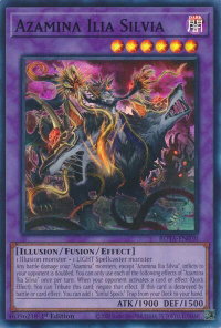 Azamina Ilia Silvia - Rage of the Abyss (ROTA) #ROTA-EN030 - Super Rare YuGiOh Trading Card