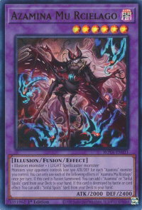 Azamina Mu Rcielago - Rage of the Abyss (ROTA) #ROTA-EN031 - Ultra Rare YuGiOh Trading Card