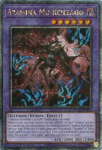 Azamina Mu Rcielago (Quarter Century Secret Rare) - Rage of the Abyss (ROTA) #ROTA-EN031 - Quarter Century Secret Rare YuGiOh Trading Card