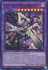 Azamina Moa Regina - Rage of the Abyss (ROTA) #ROTA-EN033 - Ultra Rare YuGiOh Trading Card