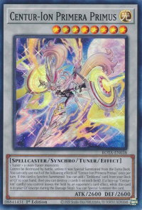 Centur-Ion Primera Primus - Rage of the Abyss (ROTA) #ROTA-EN038 - Super Rare YuGiOh Trading Card