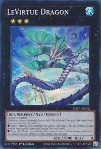 LeVirtue Dragon - Rage of the Abyss (ROTA) #ROTA-EN042 - Super Rare YuGiOh Trading Card