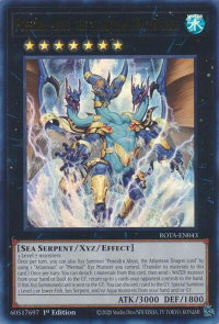 Poseidra Abyss, the Atlantean Dragon Lord - Rage of the Abyss (ROTA) #ROTA-EN043 - Ultra Rare YuGiOh Trading Card