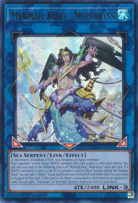 Mermail King - Neptabyss - Rage of the Abyss (ROTA) #ROTA-EN046 - Ultra Rare YuGiOh Trading Card