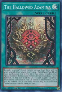 The Hallowed Azamina - Rage of the Abyss (ROTA) #ROTA-EN053 - Super Rare YuGiOh Trading Card