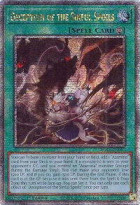 Deception of the Sinful Spoils (Quarter Century Secret Rare) - Rage of the Abyss (ROTA) #ROTA-EN055 - Quarter Century Secret Rare YuGiOh Trading Card