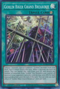 Goblin Biker Grand Breakout - Rage of the Abyss (ROTA) #ROTA-EN057 - Super Rare YuGiOh Trading Card