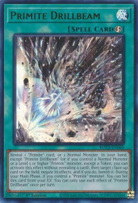 Primite Drillbeam - Rage of the Abyss (ROTA) #ROTA-EN060 - Ultra Rare YuGiOh Trading Card