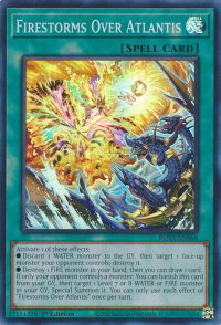 Firestorms Over Atlantis - Rage of the Abyss (ROTA) #ROTA-EN066 - Super Rare YuGiOh Trading Card