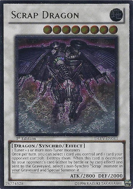 Scrap Dragon (UTR) - Duelist Revolution YuGiOh trading card