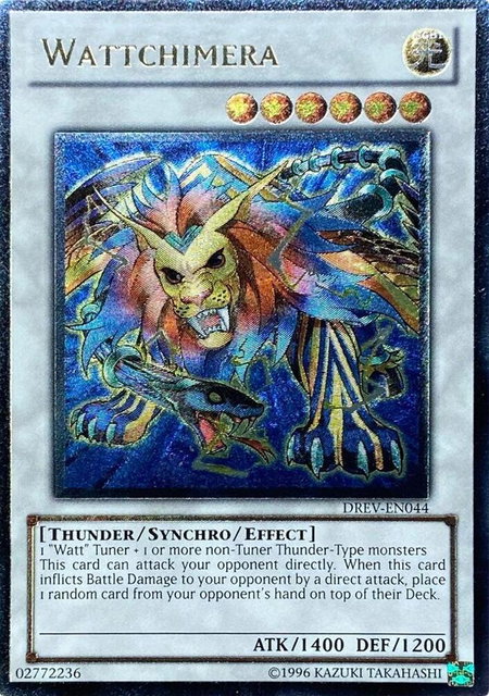 Wattchimera (UTR) - Duelist Revolution YuGiOh trading card