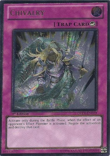 Chivalry (UTR) - Duelist Revolution YuGiOh trading card