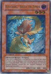 Blackwing - Breeze the Zephyr (UTR) - The Shining Darkness (TSHD) #TSHD-EN003 - Ultimate Rare YuGiOh Trading Card