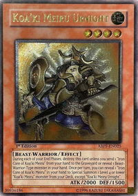 Koa'ki Meiru Urnight (UTR) - Absolute Powerforce (ABPF) #ABPF-EN025 - Ultimate Rare YuGiOh Trading Card