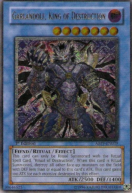 Garlandolf, King of Destruction (UTR) - Absolute Powerforce YuGiOh trading card