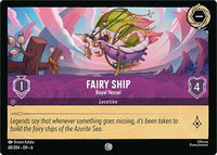 Fairy Ship - Royal Vessel - Azurite Sea (6) #68/204 - Common Disney Lorcana Trading Card